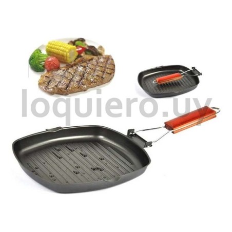 Plancha con mango 28cm        .