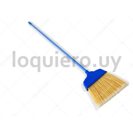 Escoba encantada cabo madera  .