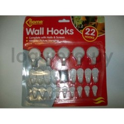 Ganchos para pared 22U        .