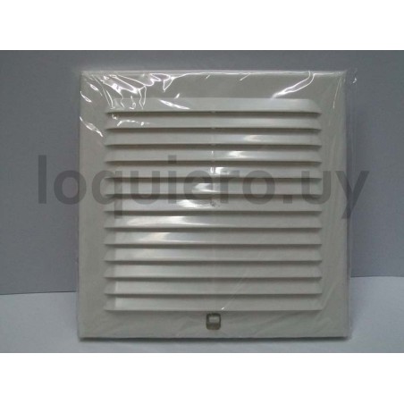 Tapa plástica 15x15 extractor .