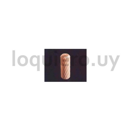 Tarugo 8mm madera 10u.        .
