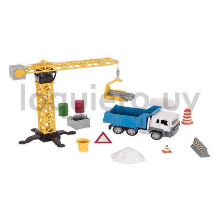 Grúa construcción en caja     .