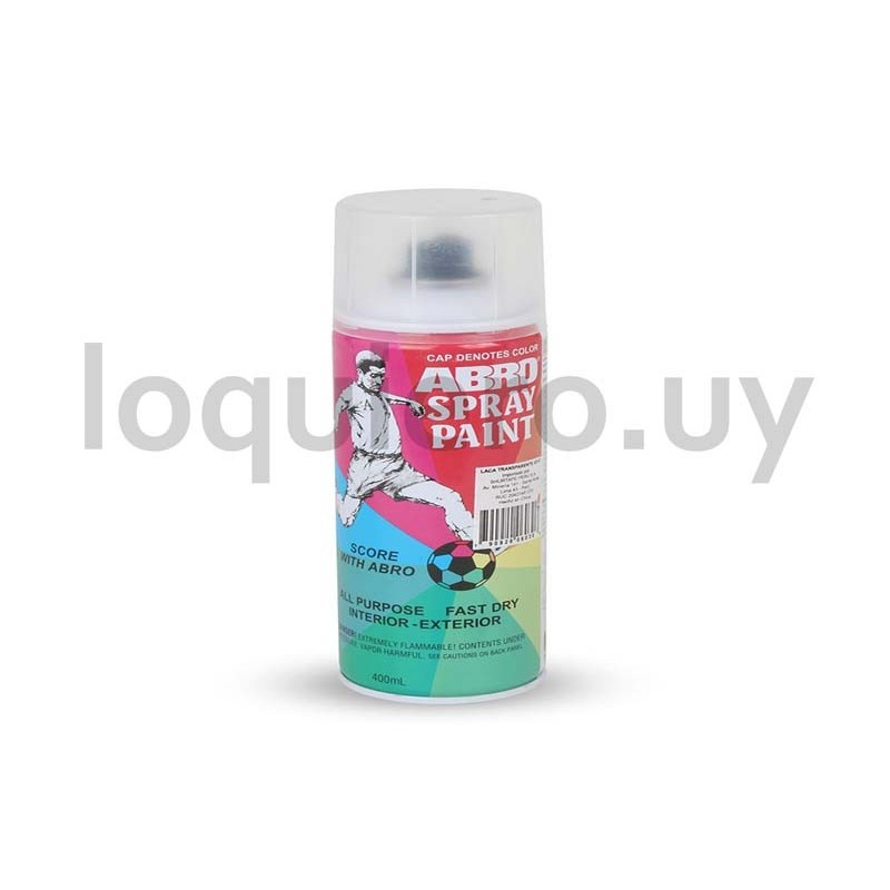 Barniz mate en aerosol ABRO   .
