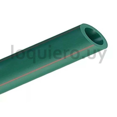 Caño termofusión 4m x 25mm    .