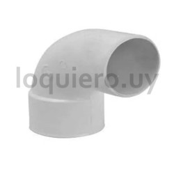 Codo PVC 50mm 90  MH          .