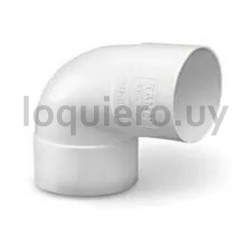 Codo PVC 40mm 87.30  HH N1    .