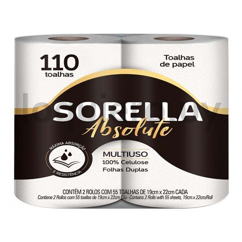 Toalla de cocina x2 110u.     .