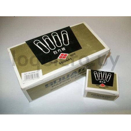 Clips metal square 100u       .