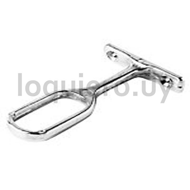 Soporte barrote oval techo16mm.