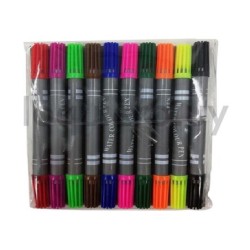 Marcador doble punta x10 RM003.