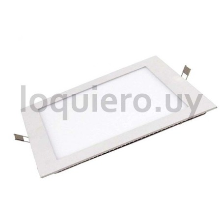 Spot led cuadrado 15W 6500K   .