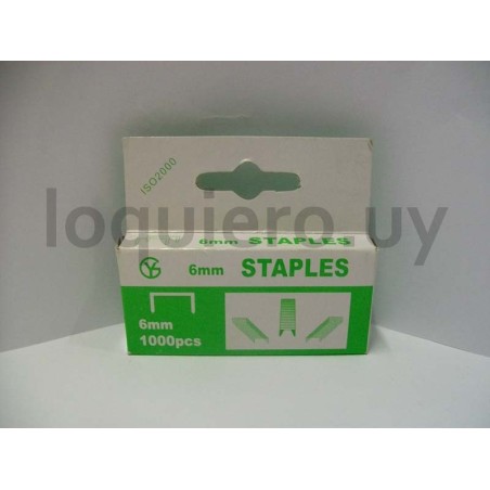 Grapas 12mm x 1000            .