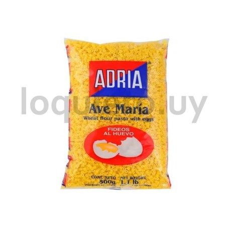 Fideos Adria Ave María 500gr. .