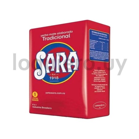 Yerba Sara clásica 1kg        .