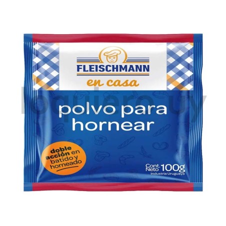 Polvo de hornear Fleischmann  .