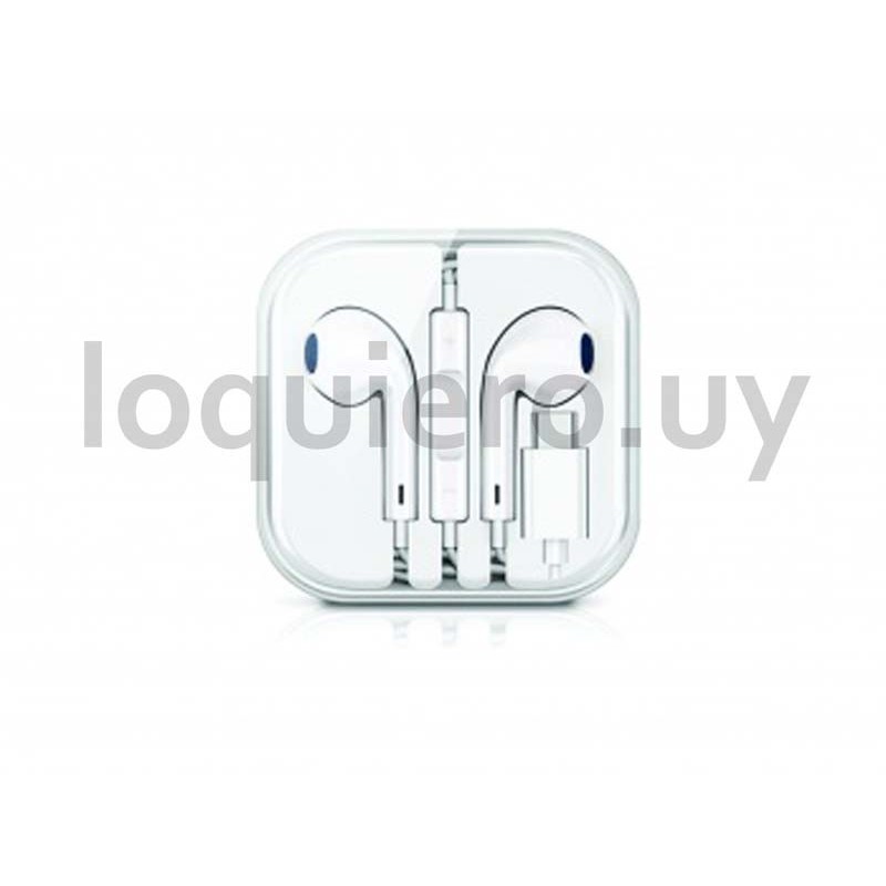 Auricular tipo iphone (tipo c).