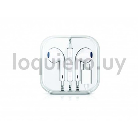 Auricular tipo iphone (tipo c).