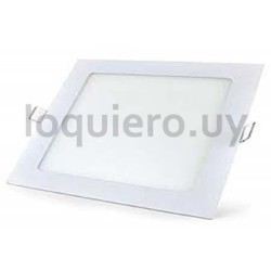 Spot led 15W cuadrado 3000K   .