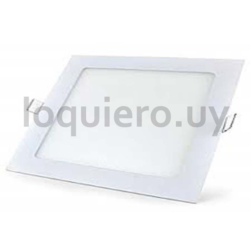 Spot led 15W cuadrado 3000K   .