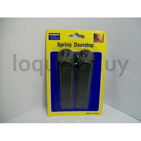 Cuña puerta x 2u plástico     .