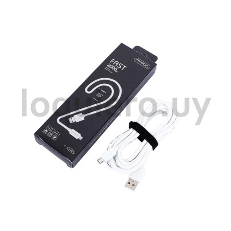 Cable celular micro USB 2m    .