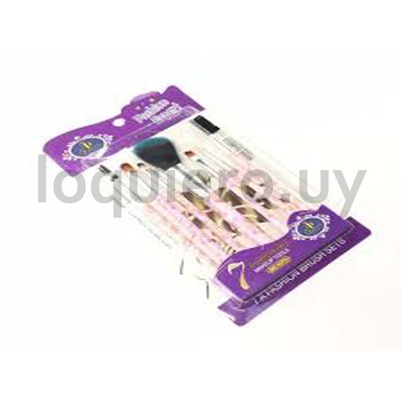 Set pinceles maquillaje       .