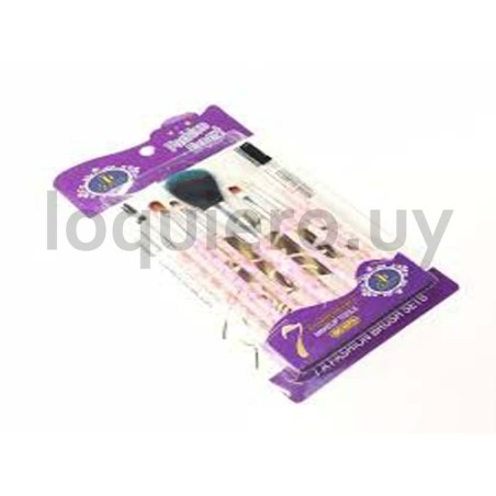 Set pinceles maquillaje       .
