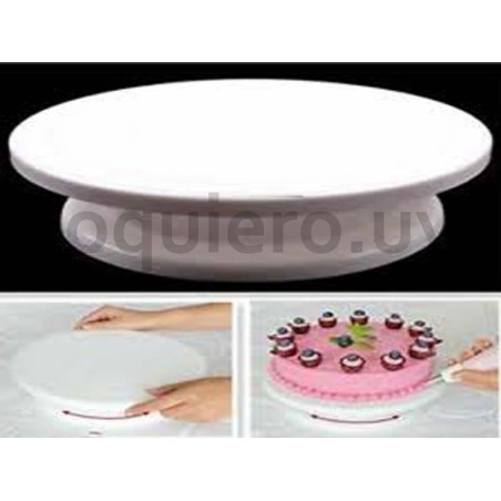 Soporte torta giratorio       .