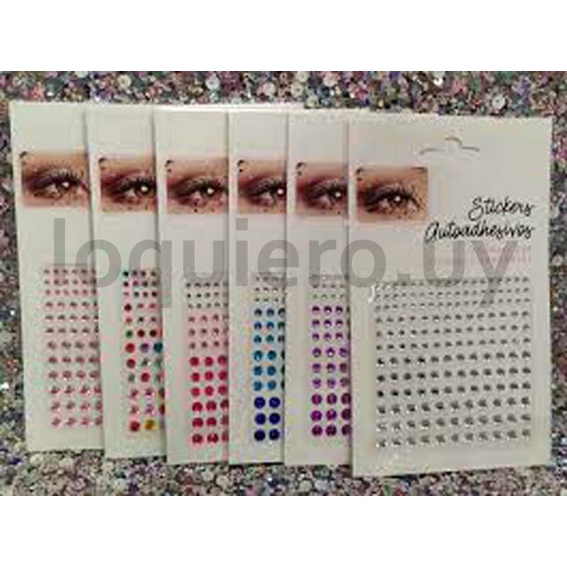 Sticker facial 3d adhesivo    .