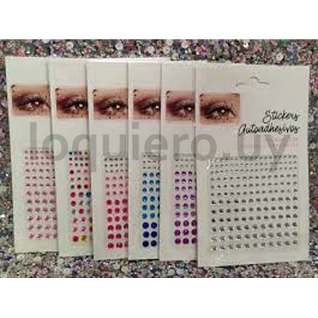 Sticker facial 3d adhesivo    .