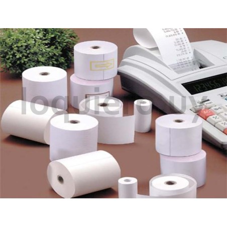 Rollo papel para calculadora  .
