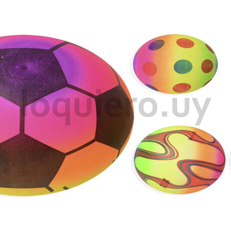 Pelota pvc multicolor         .
