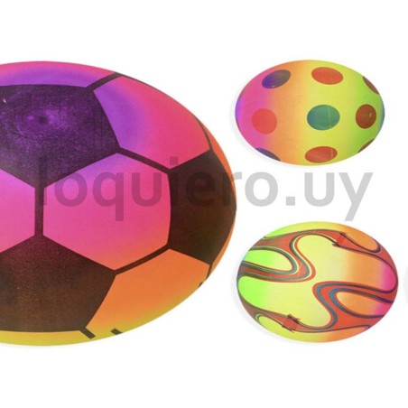 Pelota pvc multicolor         .