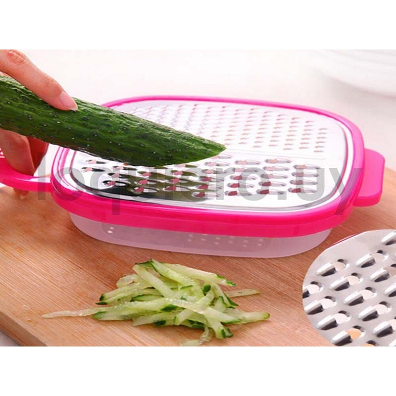 Rallador con recipiente       .