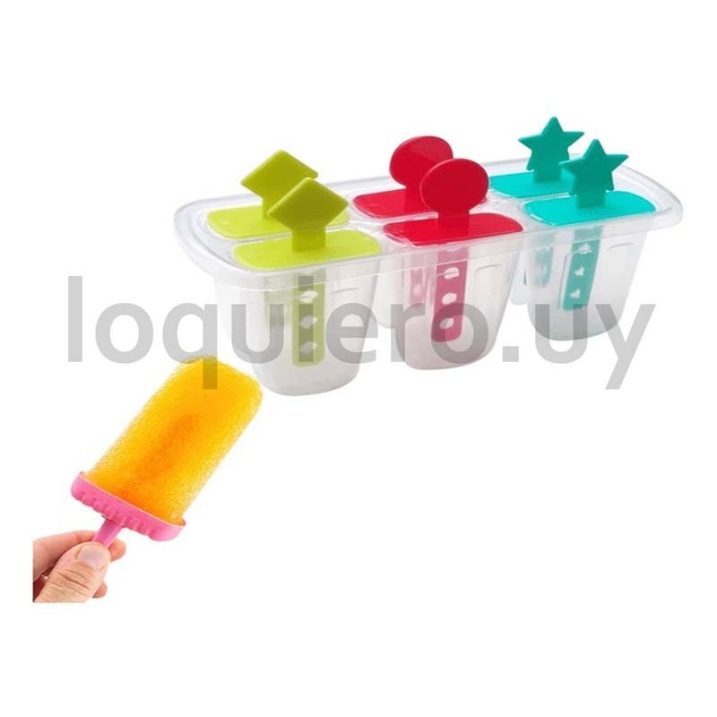 Molde para helados de agua    .