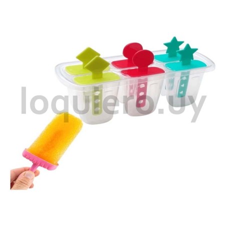 Molde para helados de agua    .