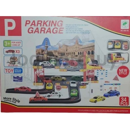 Parking garage                .