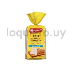 Pan blanco Bauducco           .