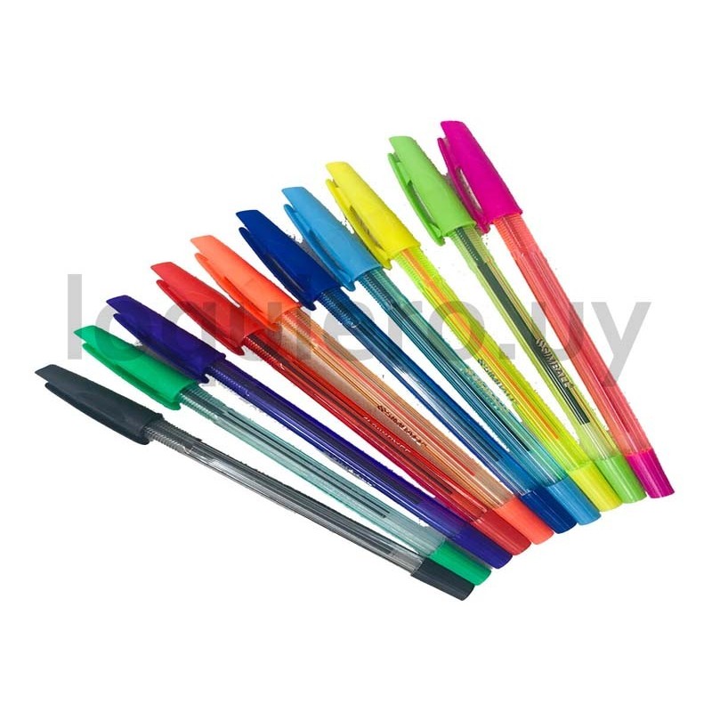 Lapicera de colores x 10u.    .