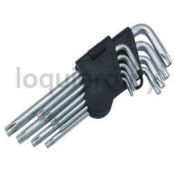 Llave torx 9pz larga          .