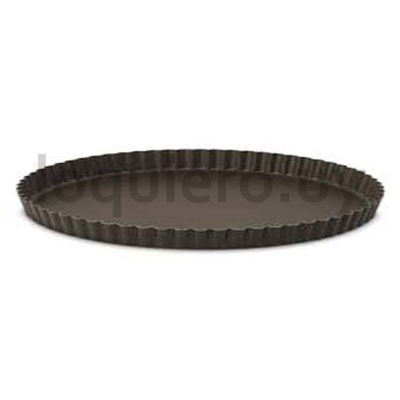 Asadera para tartas metal 28cm.