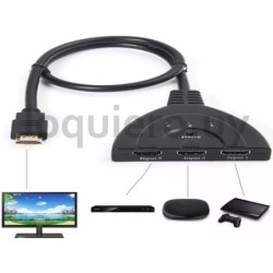 Switch HDMI 3 puertos         .