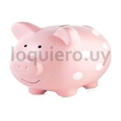 Alcancía Cerdito cerámica     .