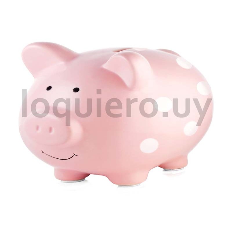 Alcancía Cerdito cerámica     .