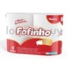 Papel higiénico Fofinho 4x30m .