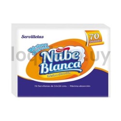 Servilleta papel Nube Blanca  .