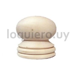 Puntero madera p/barrote 11/4."