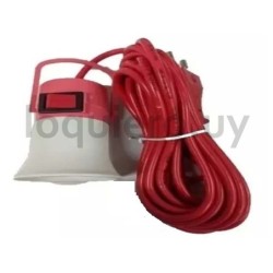 Portalámpara c/llave, 5m cable.