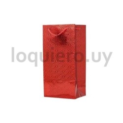 Bolsa regalo botella          .