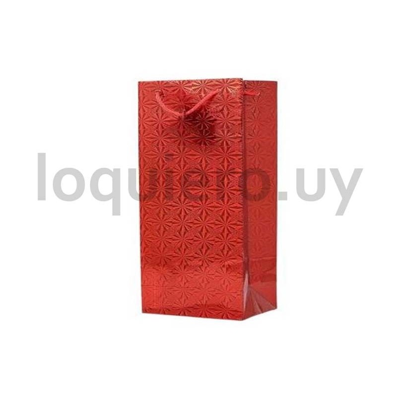 Bolsa regalo botella          .
